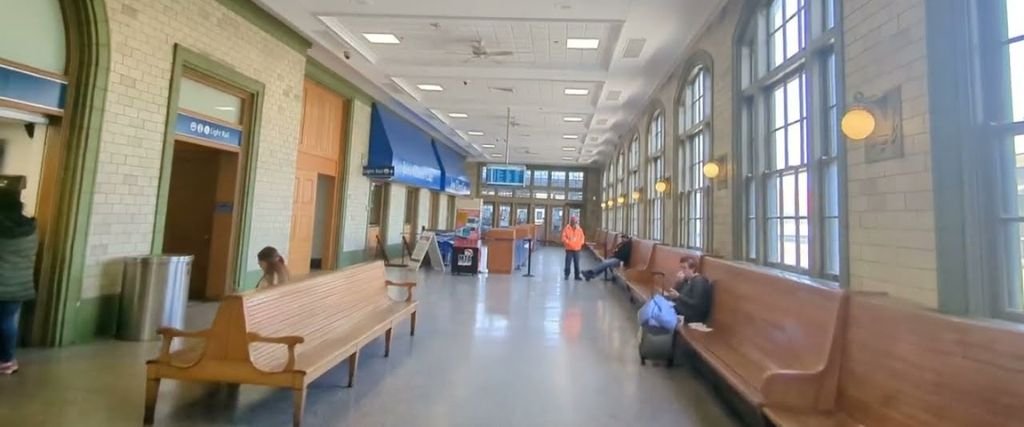 Baltimore Penn Station Waiting Room