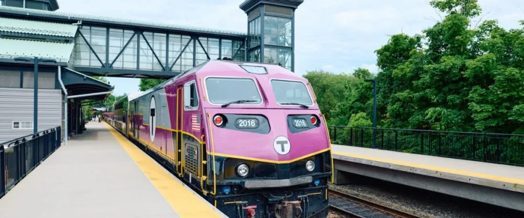 Facilities at the Amtrak Route 128 Westwood MA