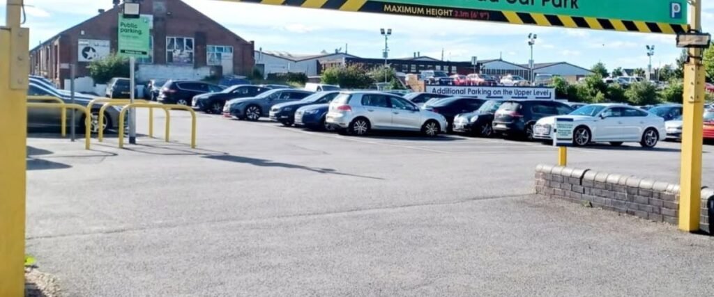 Parking at Rugby Amtrak Station