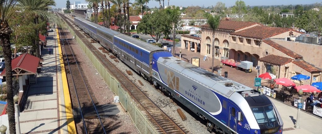 Arrival & Departures at FUL Amtrak Station