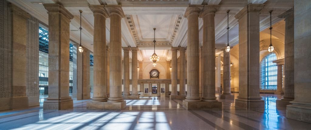 Detroit Amtrak Station Waiting Room