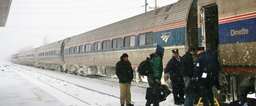 How Snow Impacts Amtrak Trains
