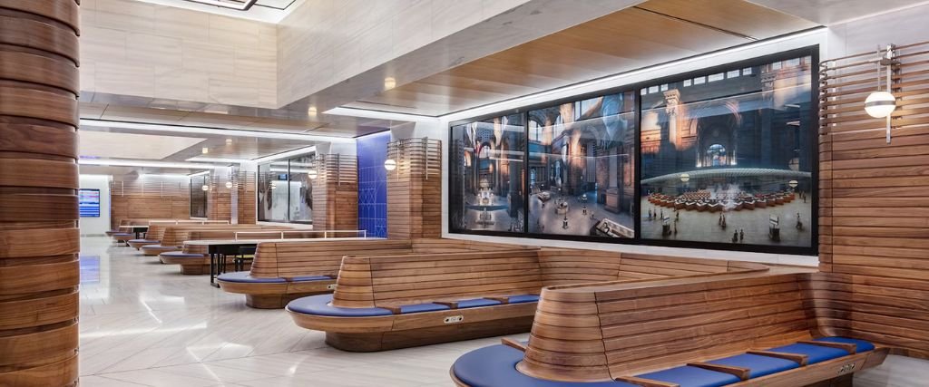 Paoli Amtrak Station Waiting room