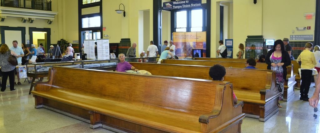 Tampa Amtrak Station Waiting Room