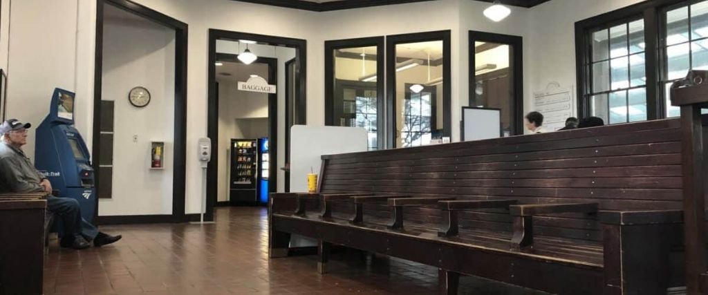 Tukwila Amtrak Station Waiting Room