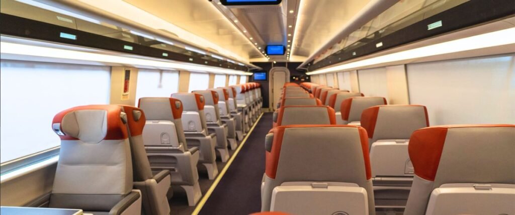 Luxuries & Amenities for the Acela Train Travelers Onboard.