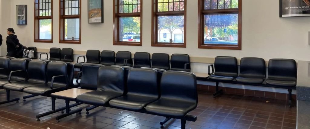 Amtrak Station Merced Waiting Room