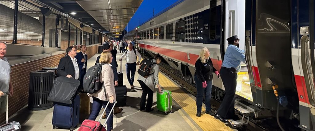 Facilities at the Amtrak Station Joliet