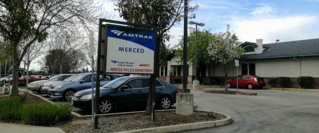 Parking at the Merced Amtrak Station