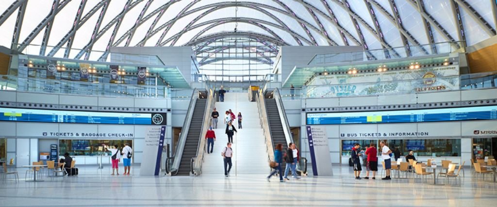 Passenger Facilities at the Anaheim Amtrak Station